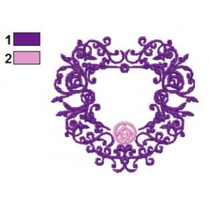 Ornament Embroidery Design 15